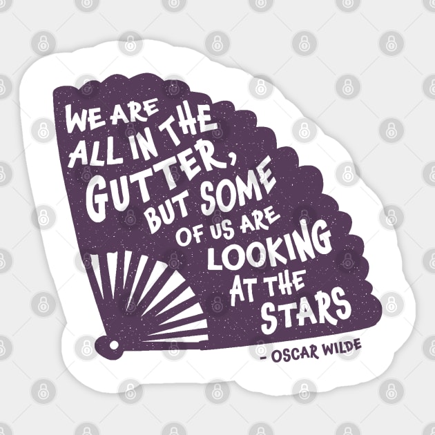 We are All in the Gutter Sticker by Paper and Simple
